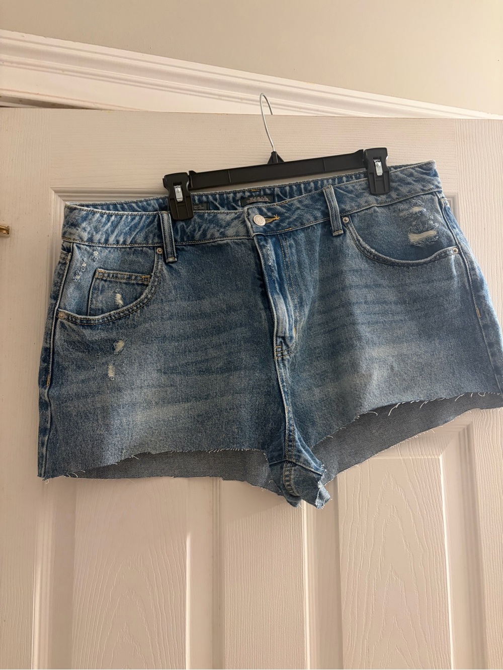 Wild Fable Classic Blue Denim Mini Cutoff Shorts